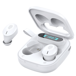 Audífonos Intrauditivos <span class=keywords><strong>Inalámbricos</strong></span> S13 de Alta Fidelidad TWS V5.3, Mini Audífonos Estéreo Impermeables con Pantalla LED, Audífonos <span class=keywords><strong>Inalámbricos</strong></span> Verdaderos - Product Image 1