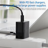 Fournisseur OEM Pd 65W Type-C Mâle vers Dc 5.5*2.5mm Port Mâle Câble de données Transmission plus rapide Fil de charge pour ordinateur portable Adaptateur secteur