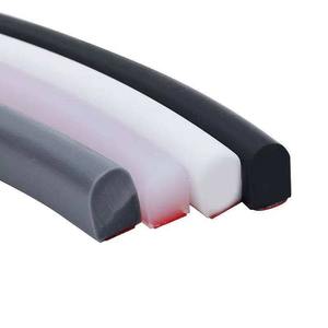Barreira de Vedação de Borracha de Silicone EPDM para Chuveiro, Faixa Personalizável, Retentor de Água, Cortável para Ambientes Úmidos/Secos - Product Image 4