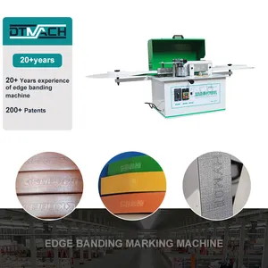 DTMACH woodworking automatic edge banding marking machine for mark the edge band with logo edge band marking machine