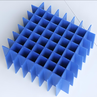 Ondulé PP Coroplast Étanche Panneau Conteneur En Plastique Cloisons Séparation Barrière Grille Circulation Boîte Entretoise Lame Pince