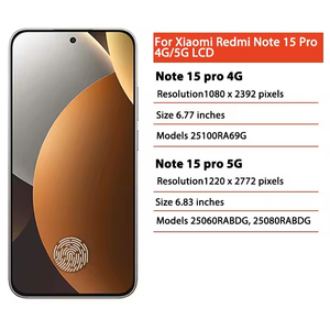 Pantallas LCD Originales de 6.67'' para Teléfono Móvil Redmi Note 15 <span class=keywords><strong>Pro</strong></span> 4G 5G, Pantalla Táctil, Digitalizador, Ensamblaje para Note 10 11 12 13, ¡Oferta! - Product Image 3