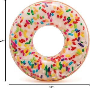 <span class=keywords><strong>Flotador</strong></span> Inflable <span class=keywords><strong>Intex</strong></span> Sprinkle <span class=keywords><strong>Donut</strong></span> de Vinilo, Talla Única - Product Image 3