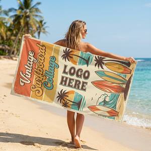 High Quality <b>Microfiber</b> Absorbent Fast Drying Sand Free Breathable <b>Beach</b> <b>Towel</b> - Product Image 1