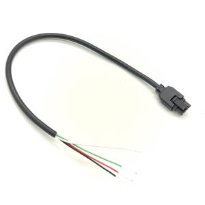 43645/43640 4P MX3.0 Kabel Harness Kawat Injeksi Overmold Satu Baris - Product Image 1