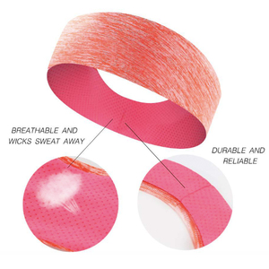 Vente chaude haute élastique lumière mince bande de sueur unisexe course cyclisme hommes sport bandeau - Product Image 4