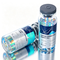 Étiquettes personnalisées en papier synthétique pour peptides et boîtes assorties, résistantes à l'eau et à l'huile, pour flacons injectables – Vente en gros pour fabricants