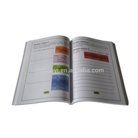 Livres de texte scolaire personnalisés de qualité supérieure manuels scolaires de collège impression de manuels scolaires couverture souple