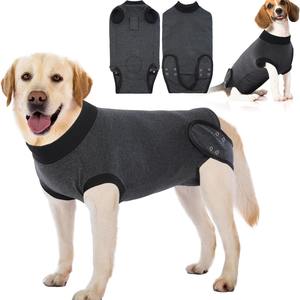 Kit de recuperación de perro clásico moderno Anti-Lame Poliéster ecológico <span class=keywords><strong>Chaleco</strong></span> de invierno sólido Post-cirugía Problemas de la piel del destete Nuevo - Product Image 1