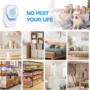 Trong nhà điện tử nâng cấp siêu âm Chuột Repellent Pest kiểm soát và đẩy lùi Thiết bị thích hợp cho hộ gia đình hitchens nhà để xe - Product Image 6