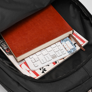 กระเป๋าเป้สะพายหลังอเนกประสงค์กันน้ำ ผ้าอ๊อกซ์ฟอร์ด ซิปกันน้ำ สำหรับทำงาน เรียน ใช้ในชีวิตประจำวัน ใส่แล็ปท็อปได้ - Product Image 4