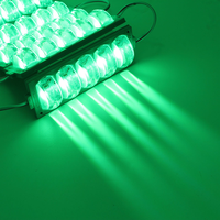 Module de lentille moulée par injection de 12V LED pour feux de passage de roue de voiture, feux d'avertissement de carrosserie de véhicule, boîtes lumineuses de publicité