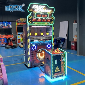 Gran oferta, juego de arcade de disparos rápidos, diversión en interiores, pistola de disparos que funciona con monedas, máquina de juegos de disparos para niños - Product Image 1