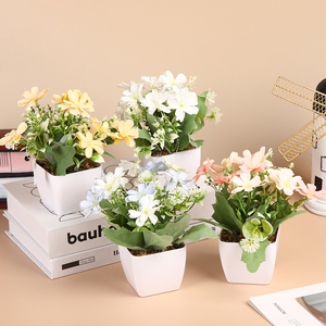 Fleurs Artificielles d'Extérieur à l'Aspect Naturel <span class=keywords><strong>pour</strong></span> Mariages, Vente en Gros, <span class=keywords><strong>pour</strong></span> Clôtures, <span class=keywords><strong>Treillis</strong></span>, Portails, Tiges de Fleurs Artificielles - Product Image 6