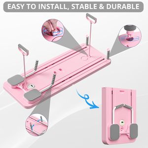 Ce đạt Hồng Pilates Board reformer Máy đa chức năng bảng bụng với sức đề kháng ban nhạc tập luyện thiết bị - Product Image 2