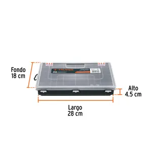 Organiseur BOX 6 11' avec 36 compartiments, TRUPER - Product Image 2