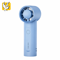 Nouveau modèle 2026 – Mini ventilateur portable silencieux, compact et puissant, avec moteur turbo sans balais, idéal pour l'extérieur, rechargeable par USB