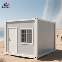 Abri de rangement en bois polyvalent et détachable de 20 pieds pour entrepôt, magasin, bureau, hôtel, centre commercial, villa