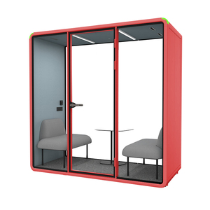 Cabine acoustique de bureau pour campus universitaire, idéale pour la collaboration de groupes d'étudiants - Product Image 5