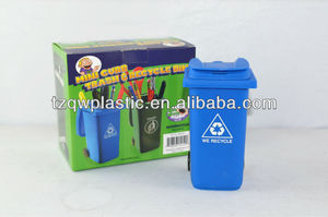 Thùng Rác Và Tái Chế Có Thể Mini Bàn Wheelie Bin, Chủ Bút, Bàn Gọn Gàng - Product Image 2