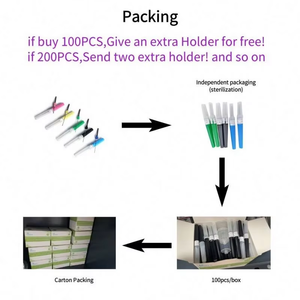 Envío Gratis, Accesorios para <span class=keywords><strong>Aguja</strong></span> <span class=keywords><strong>Vacutainer</strong></span> Tipo Pluma de 18g, 20g, 21g, 22g, 23g - Product Image 5