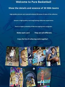 Album de collection de cartes Panini Top Class Basketball <span class=keywords><strong>NBA</strong></span> League Star James <span class=keywords><strong>Jordan</strong></span> en cuir véritable, boîte mystère - Product Image 2