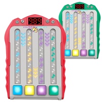 Console de jeu électronique portable Lijia Rhythm pour enfants et adultes, jeu de réflexes anti-stress et de compétition avec élimination des lumières