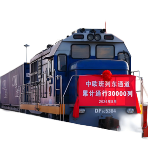 Transporte de carga exprés ferroviario de China a Reino Unido, Francia, Bélgica, Países Bajos, España, Italia con agente de Envío puerta a puerta - Product Image 1