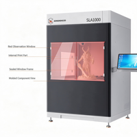 Imprimante 3D industrielle grand format SLA1000, haute précision, laser automatique, résine USB, pour modèles automobiles et orthopédiques