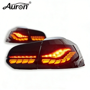 AURON LED Taillights MR-DZ-08-13-GOLF6-MK6-TL VW Golf 6 Clear Lens New Retrofit Upgrade <b>Plug</b>&Play 6000 lm 6000K - Product Image 1