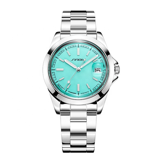 SINOBI Unique Design Watch Premium Luxury Hollow Men's Wristwatch Stainless Steel Band Hot Selling Watches
