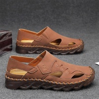 Sandales pour hommes, nouvelle collection, respirantes, antidérapantes et durables, avec service de personnalisation du logo, fournitures d'usine