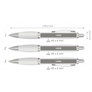 Best Bulk Office ABS Plastic <b>Pen</b> With Promotional Printing Personalized Customized Logo Click Ballpoint Soft Grip for Gift - Product Image 6