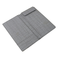 OEM/ODM couverture de menu en cuir porte-livre porte-carte de menu en cuir PU à trois volets pour les menus de restaurant