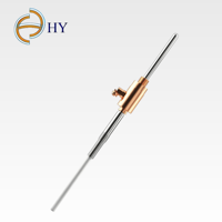 Sonde RTD d'angle droit en acier inoxydable HY pour capteur de température, longueur 80 mm, alarme haute température pour applications industrielles lourdes