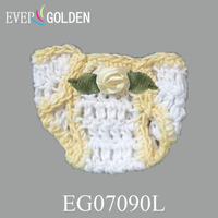 5x5cm Mini-Häkel-Babywindeln für Babyparty-Dekoration, Chinesisches Neujahr, Neujahrsgeschenke - Niedlichste Art, um den Namen Ihres Babys zu offiziell zu verkünden