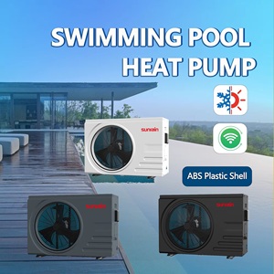 Sunrain R32 7kw <span class=keywords><strong>17kw</strong></span> 28kw 35kW Chauffage de piscine Refroidissement Wifi DC Inverter Intelligent Air to Water Chauffe piscine <span class=keywords><strong>Pompe</strong></span> à <span class=keywords><strong>chaleur</strong></span> de piscine - Product Image 6