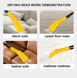 Limpiador a Vapor Comercial para Sofás, Máquina de Champú para Alfombras, Extractor de Alfombras con Agua Caliente, Máquina para Alfombras de Coche, Limpiador de Muebles - Product Image 5