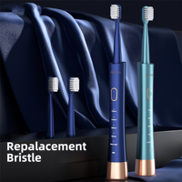 Brosse à Dents Électrique Sonique Intelligente Rechargeable Étanche pour Adultes, Blanchissante à Poils Doux OEM
