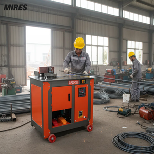 Máy uốn thép tròn tốc độ cao MR-GF25B 22mm, máy uốn vòng thép đặc, động cơ điện dùng cho công trường xây dựng, uốn thép xây dựng - Product Image 2