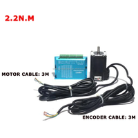 57HSE2.2N 2.2N.m NEMA 23 moteur pas à pas hybride moteur pas à pas en boucle fermée HBS57 contrôleur de moteur pas à pas