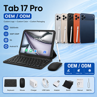 Tablet Baru YPORANGE Tab 17 Pro 10.1 inci 4G Wi-Fi Dual SIM MTK6755 Octa Core 4GB 32GB dengan Casing Metal