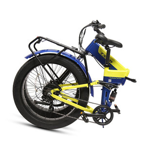 Vélo pliant électrique TXED à prix d'usine, cadre en alliage de 26 pouces, batterie au lithium 48V 13AH, vélo de ville pliable pour les trajets quotidiens - Product Image 4