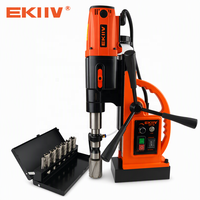 Perceuse magnétique portative avec tige Weldon de 19,05 mm, conique MT4, 2500 W, pour le perçage et le taraudage de métaux