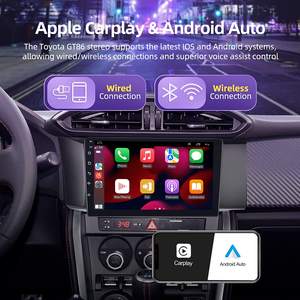 Autoradio Android 9 pouces Podofo, Autoradio Carplay, GPS, Wifi, Hifi, FM, RDS, pour Toyota 86, 2013-2014 - Product Image 2