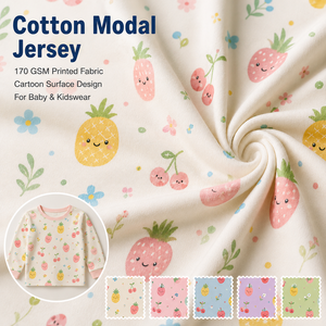 <span class=keywords><strong>Tissu</strong></span> en <span class=keywords><strong>jersey</strong></span> de <span class=keywords><strong>coton</strong></span> modal <span class=keywords><strong>imprimé</strong></span> abstrait fluide pour vêtements de nuit pour enfants, <span class=keywords><strong>tissu</strong></span> tricoté respirant, fournisseur, commande en gros - Product Image 1
