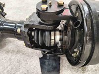 Ensemble d'essieu avant robuste pour VTT/UTV avec biellette de direction, différentiel et moyeux de frein pour la construction de quads 4x4 tout-terrain DIY