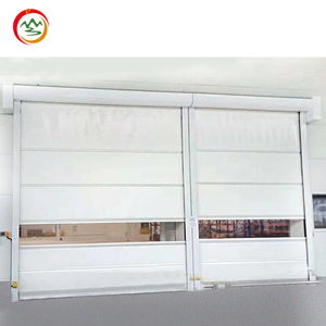 Pintu Gulung Otomatis PVC Kecepatan Tinggi Modern Tahan Angin untuk Gudang Industri Luar Ruangan - Product Image 3