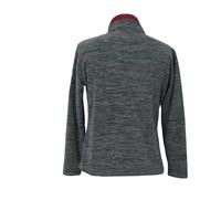 Veste polaire cation d'extérieur personnalisée pour hommes, veste d'automne chaude en tricot à col montant, fermeture éclair, veste d'extérieur décontractée pour hommes de randonnée vente en gros