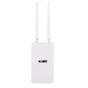 KuWFi 4G 라우터 SIM 카드 방수 야외 4G LTE 라우터 IP 카메라/외부 WiFi 범위 용 WiFi 라우터 모뎀